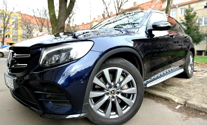 Mercedes-Benz GLC cena 154900 przebieg: 84000, rok produkcji 2018 z Wrocław małe 121